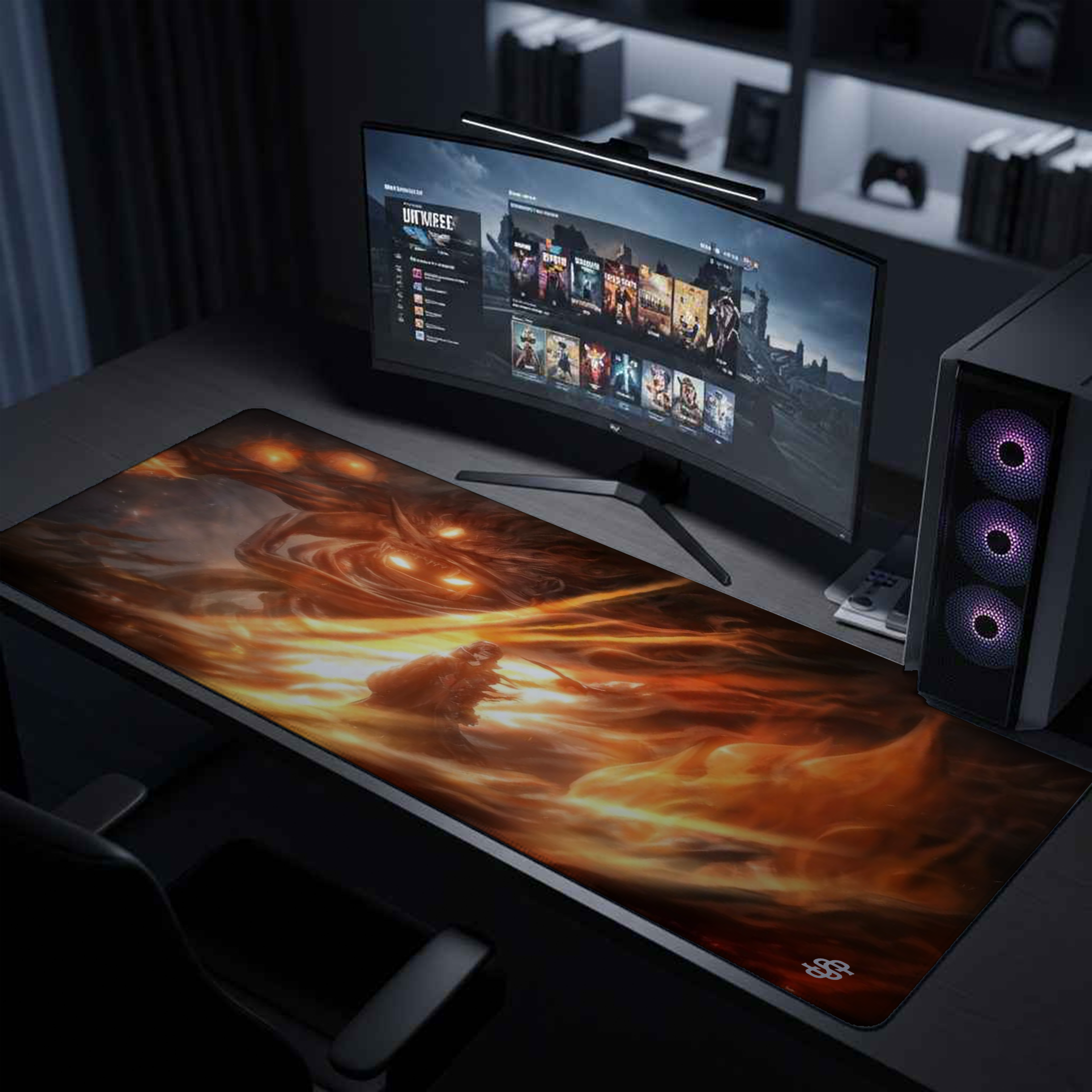 Senzo Itachi Susanoo Desk Mat | Uchiha Power Gaming Pad - Senzo.in