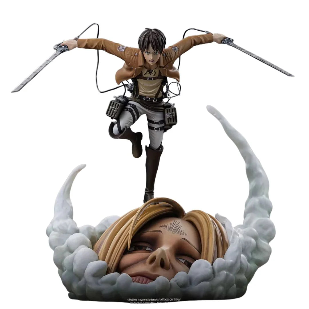 Attack On Titan Eren Yeager Statue By Iron Studios - Senzo.in