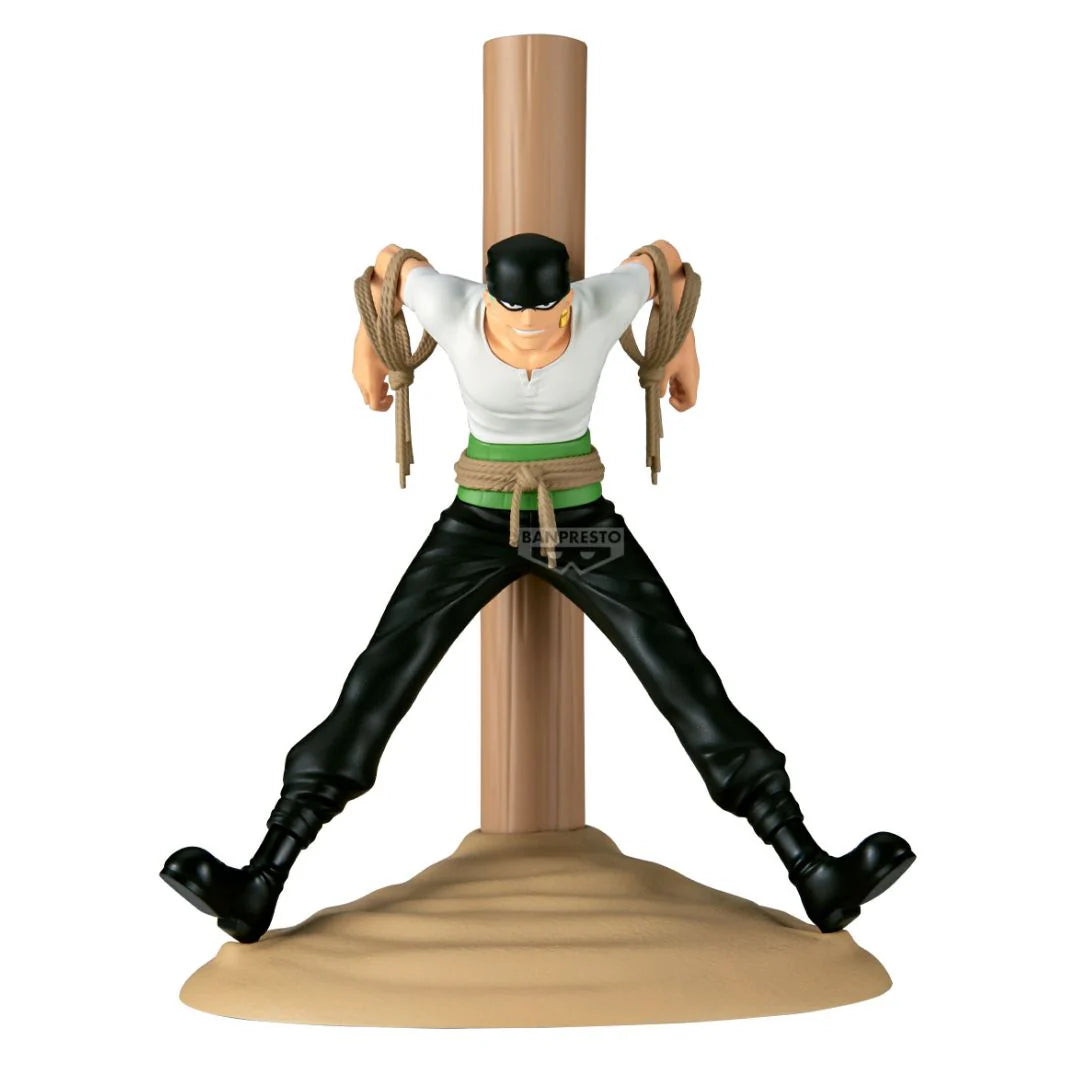 One Piece Fl Pirate Hunter Zoro Figure by Banpresto - Senzo.in