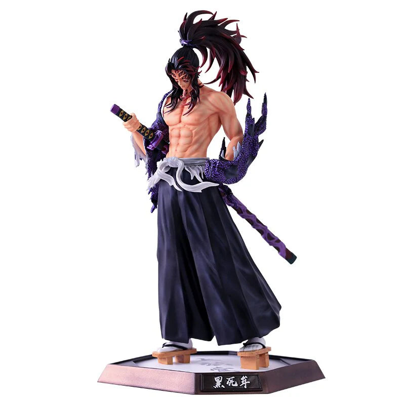 Demon Slayer Kokushibo Upper Moon One Standing Action Figure (30cm) - Senzo.in