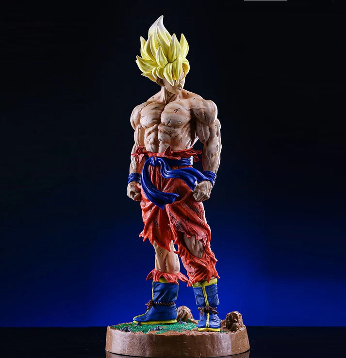 Dragon Ball Z Super Saiyan Goku Action Figure (43 cm) | Premium PVC Anime Collectible - Senzo.in