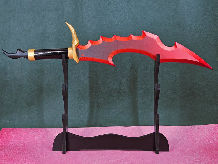 Sung Jin-Woo Knight Killer Katana | 60 cm | Solo Leveling Anime Cosplay Sword - Senzo.in