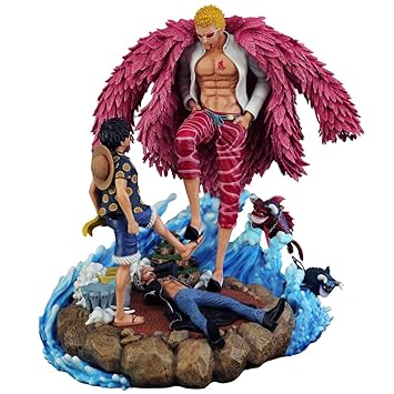 One Piece Luffy vs Doflamingo Battle Action Figure (21 CM) - Senzo.in