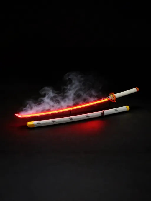 Rengoku Smoke LED Katana – Senzo Exclusive - Senzo.in