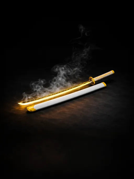 Zenitsu Smoke LED Katana – Senzo Exclusive - Senzo.in