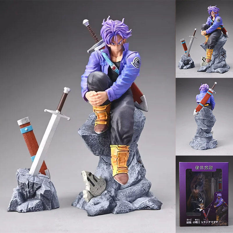 DBZ GK Future Trunks “The Last Soldier” Action Figure (28 cm) | Dragon Ball Z PVC Statue Collectible - Senzo.in