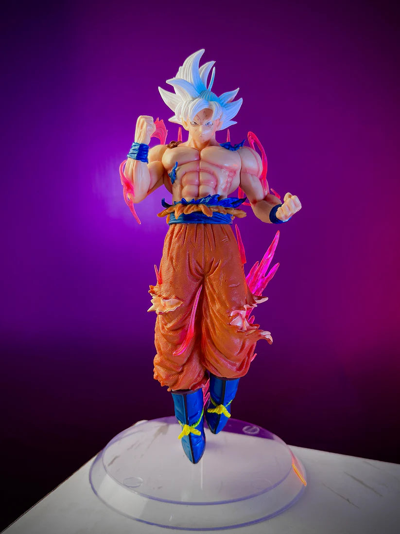DBZ Goku Ultra Action Figure with Base (22 cm) | Dragon Ball Z Premium Collectible - Senzo.in