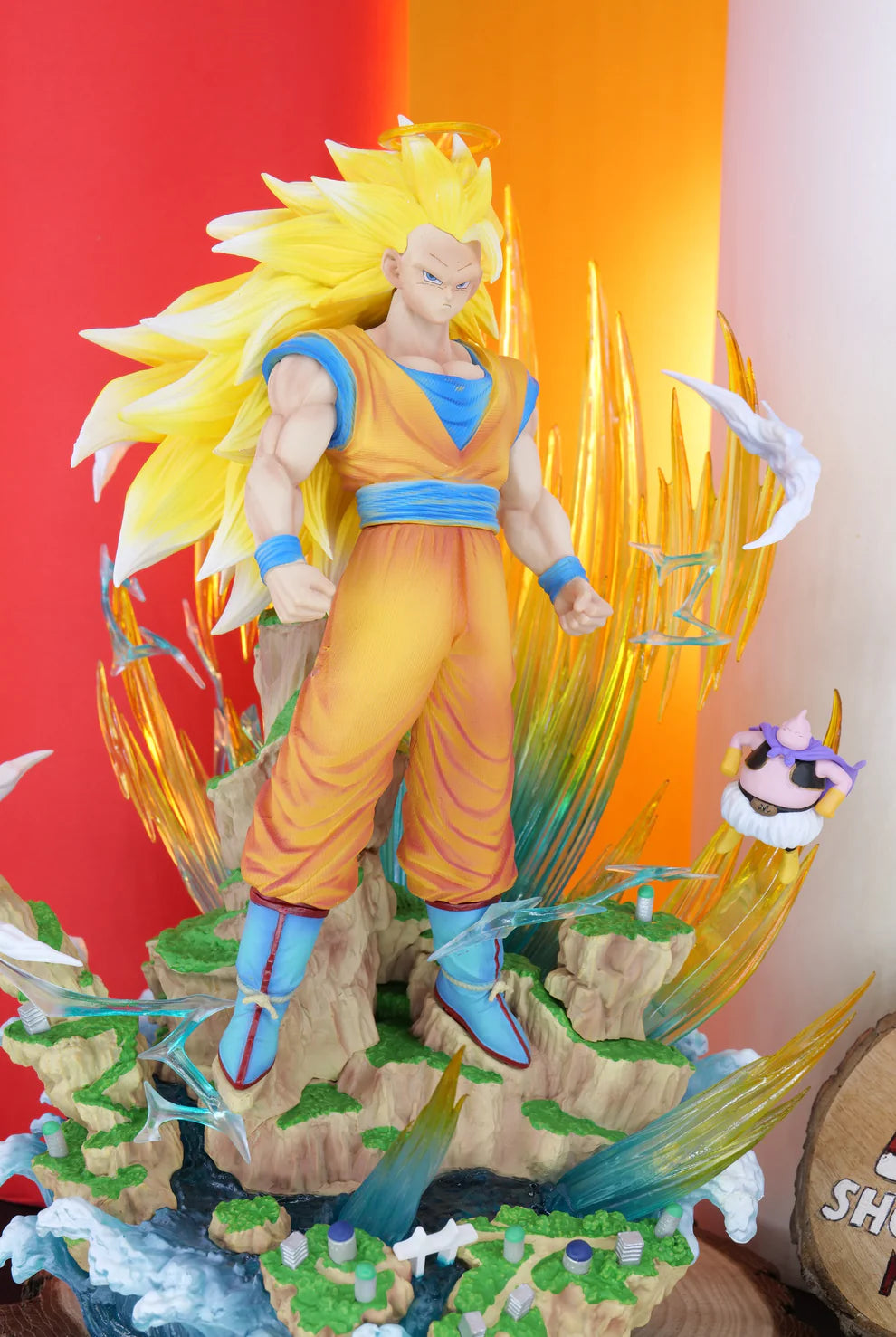 Dragon Ball Z Super Saiyan 3 Goku Action Figure (34 cm) | SSJ3 PVC Premium Collectible - Senzo.in
