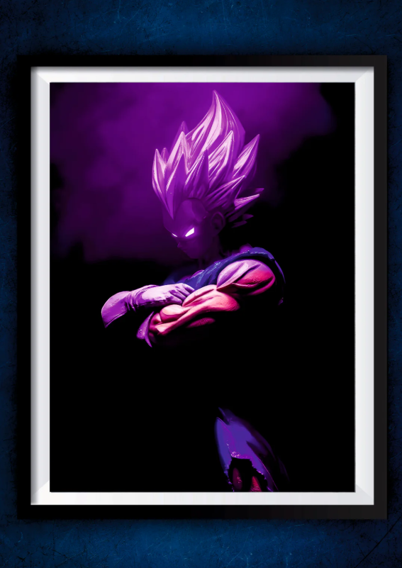 Senzo Vegeta Poster Set (Pack of 2) - Senzo.in