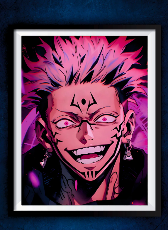 Senzo Sukuna Poster Set (Pack of 2) - Senzo.in
