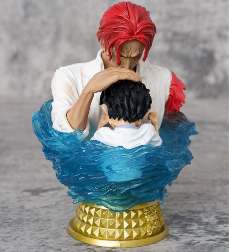 Monkey D. Luffy & Shanks Iconic Scene Burst Figure (13 CM | PVC) - Senzo.in