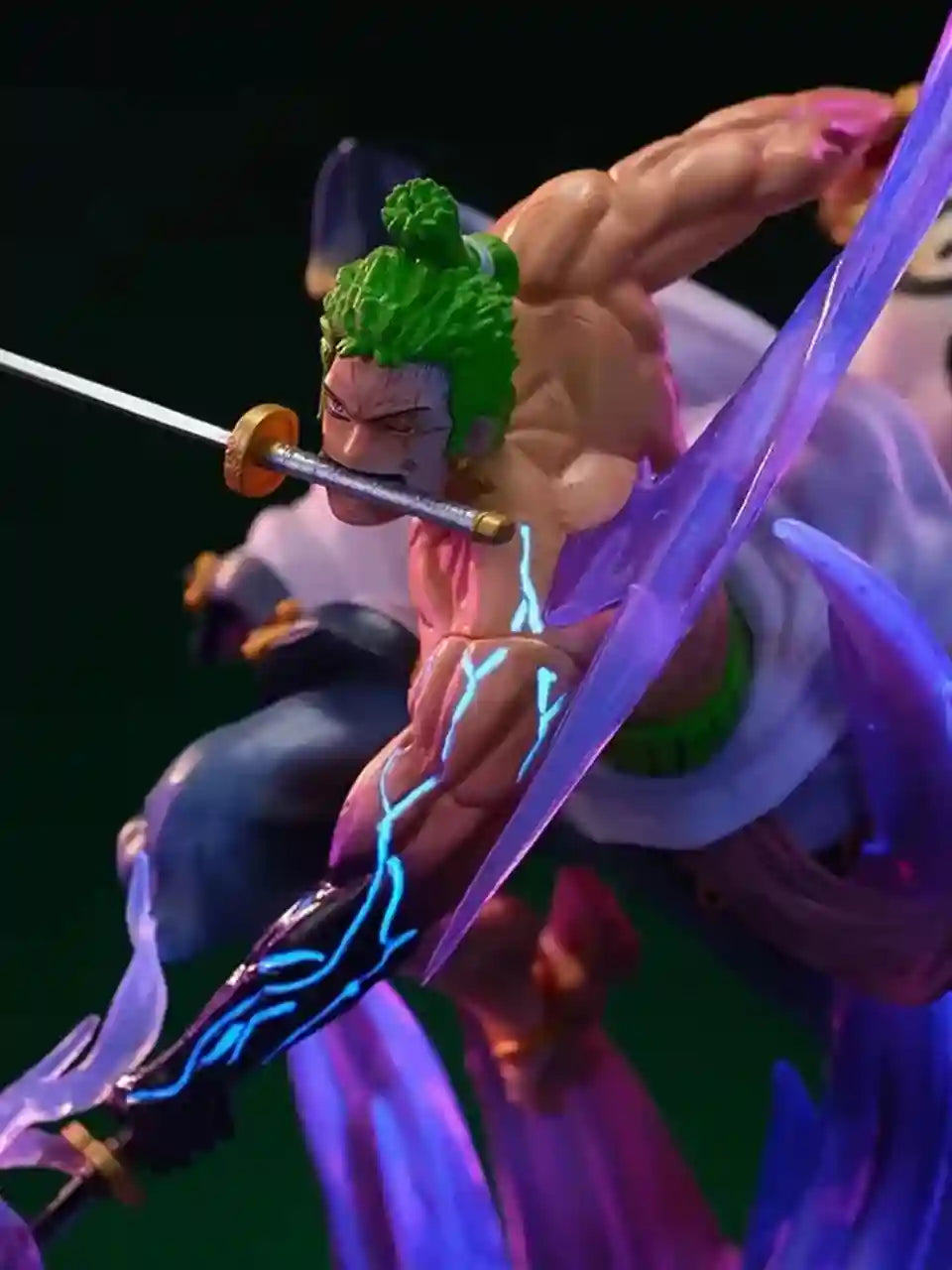 Roronoa Zoro Action Figure – 24 cm Three-Sword Style Edition - Senzo.in