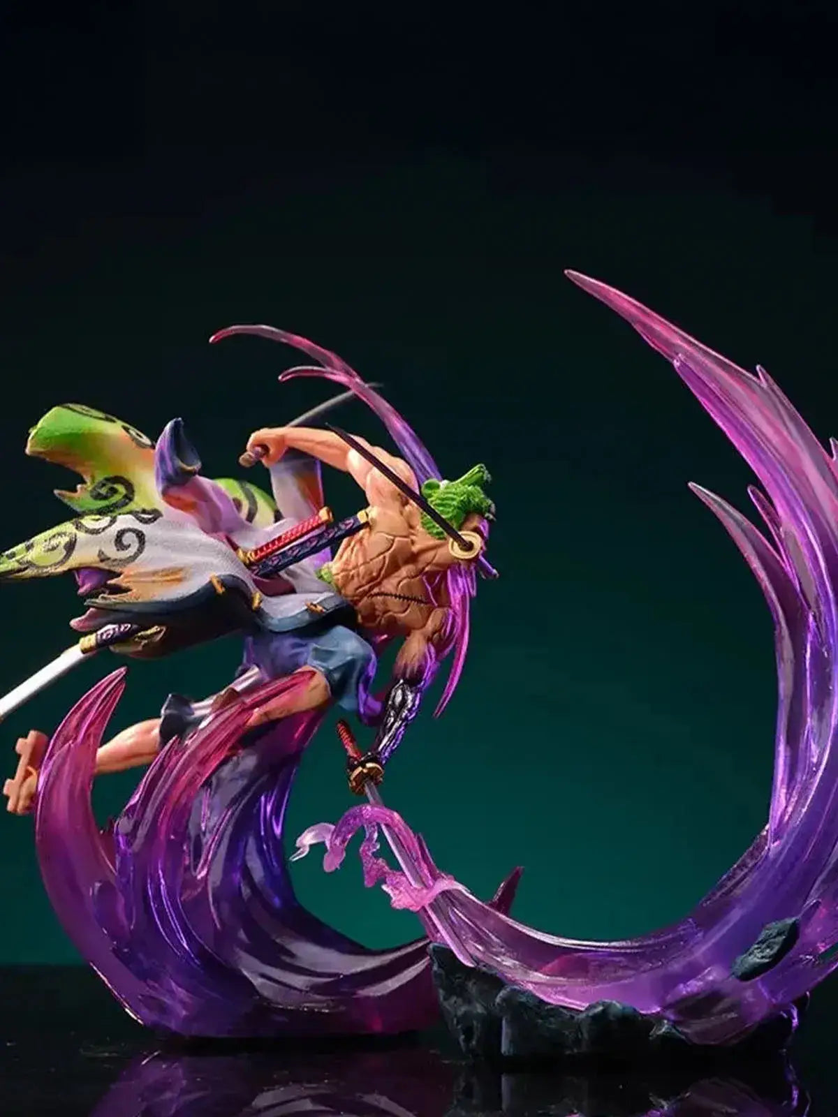 Roronoa Zoro Action Figure – 24 cm Three-Sword Style Edition - Senzo.in