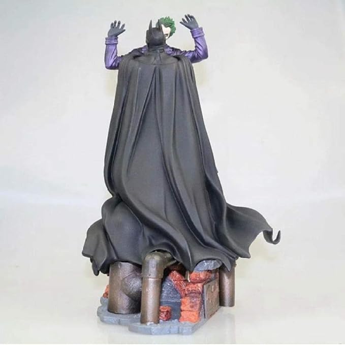 Batman vs Joker Fight Action Figure (30 cm) | DC Collectible PVC Statue | Premium Display Piece - Senzo.in