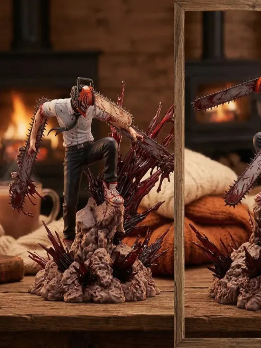 Denji Devil Form Blood Effect Figure – Chainsaw Man | Senzo Exclusive - Senzo.in