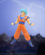 DBZ Super Saiyan Blue Goku Action Figure (16.5 cm) | Self Standing PVC Collectible - Senzo.in