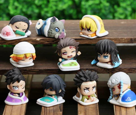 Demon Slayer Sleeping PVC Figure Set (15pcs) - Senzo.in