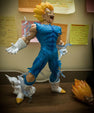 Dragon Ball Z Majin Vegeta Action Figure (27 cm) | Double Head Edition PVC Collectible - Senzo.in