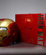 Iron Man Voice-Controlled Helmet | Touch Sensor | Sound & LED Lights | Adjustable Fit Cosplay Mask - Senzo.in