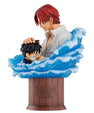 One Piece Shanks And Monkey D. Luffy Red Hair Pirates Ichibansho Statue By Bandai - Senzo.in