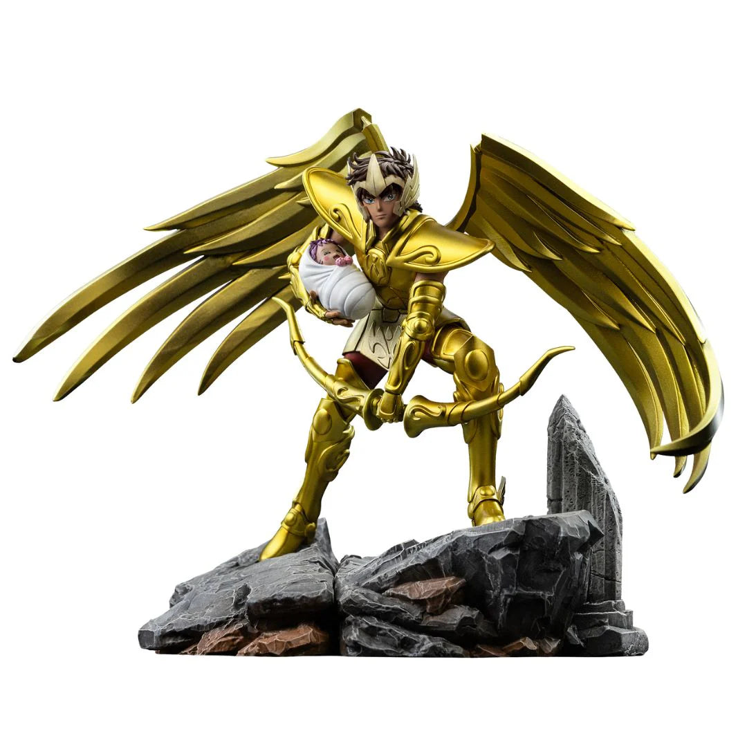 Sagittarius Aiolos Art Statue By Iron Studios - Senzo.in