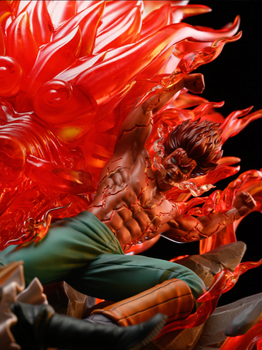 Senzo Might Guy vs Madara LED Battle Statue – Night Guy Awakening Edition - Senzo.in