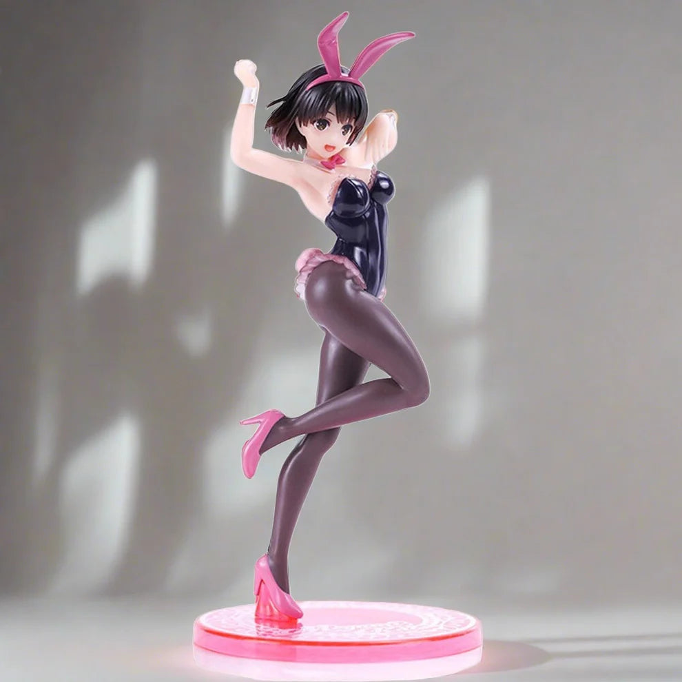 Katou Megumi Bunny Figure ✨ | Saenai Heroine Anime Action Figure (19cm) - Senzo.in