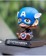 Marvel Baby Captain America (Winter Soldier) Bobblehead | 13 cm Cute Collectible Figure - Senzo.in
