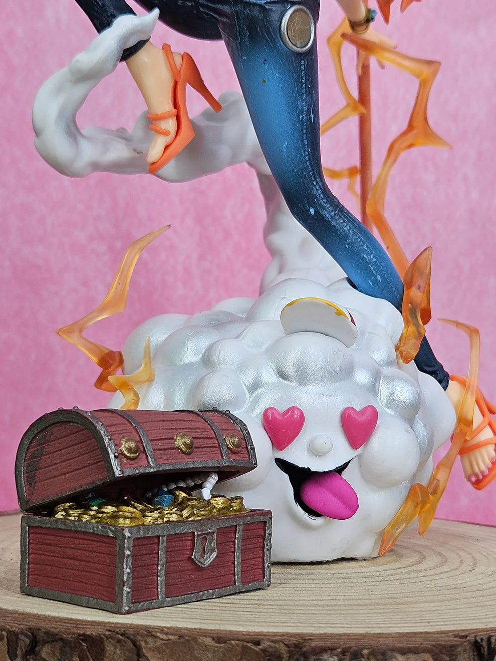 One Piece Nami Thunderbolt Action Figure with Jeans (29 CM | PVC) - Senzo.in