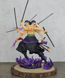 Roronoa Zoro 3-Face Asura Version Action Figure – 9 Swords (30 CM | PVC) - Senzo.in