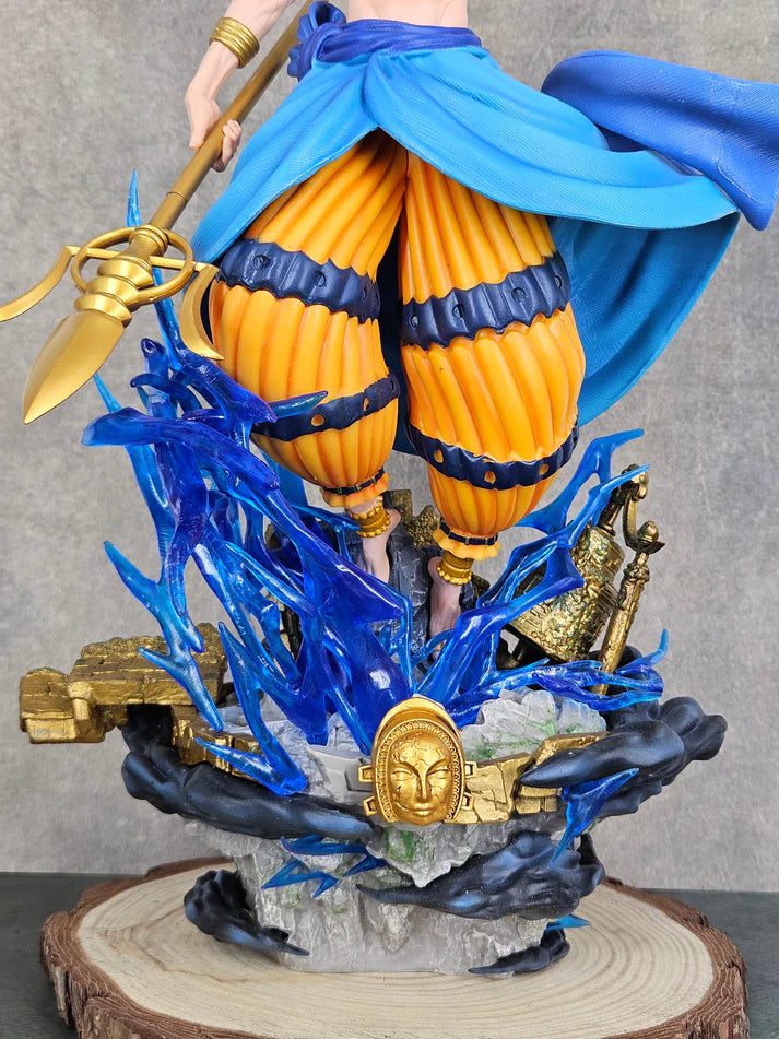 One Piece Pirate Gate God GK Thunder Enel Action Figure (40 CM | 2-Body Statue | PVC) - Senzo.in