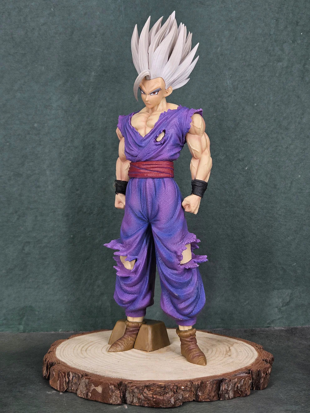 Dragon Ball Z Ultimate Gohan White Hair Action Figure (34 cm) | Premium PVC Anime Collectible - Senzo.in