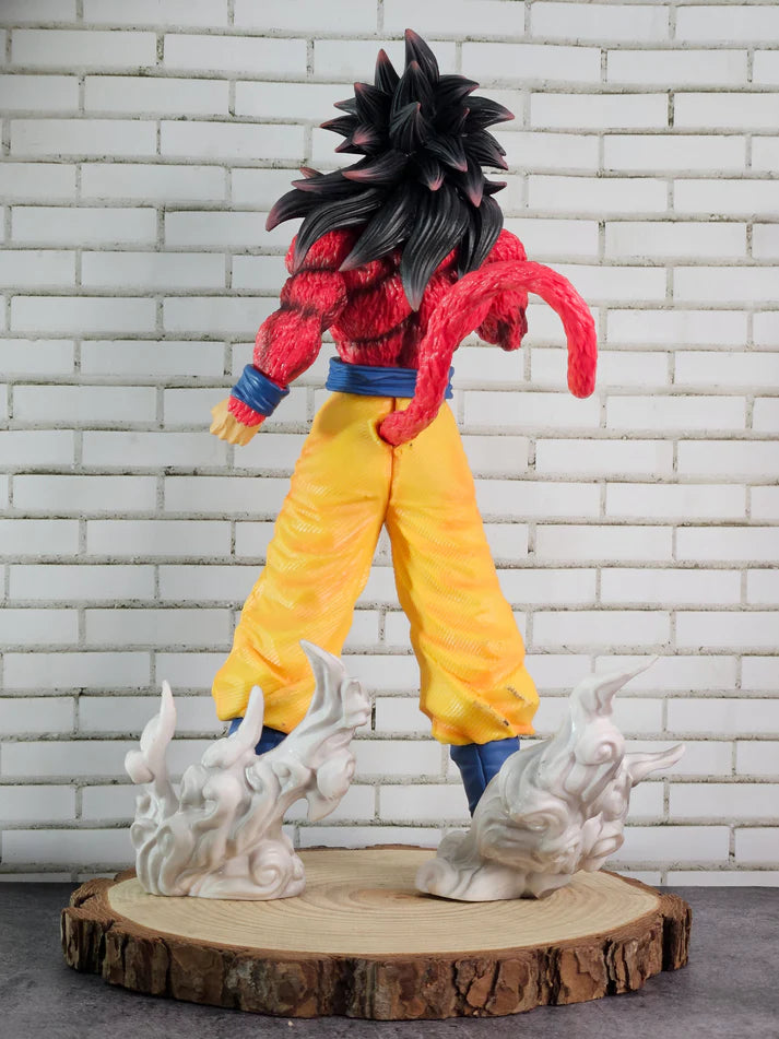 DBZ Goku SSJ4 Cloud Version Figurine (30 cm) | Super Saiyan 4 Premium Collectible - Senzo.in