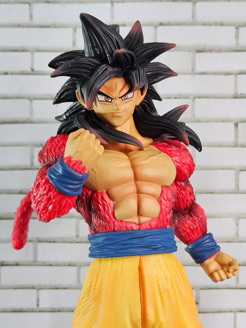 DBZ Goku SSJ4 Cloud Version Figurine (30 cm) | Super Saiyan 4 Premium Collectible - Senzo.in