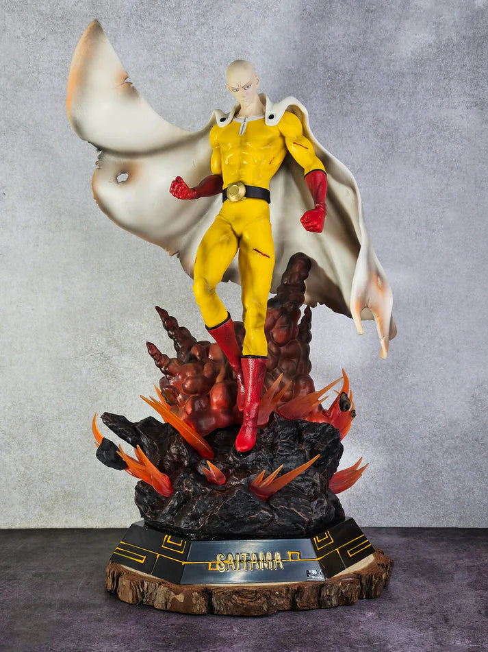 Saitama GK Ver. Large Action Figure (44 CM | PVC | Premium Statue) - Senzo.in