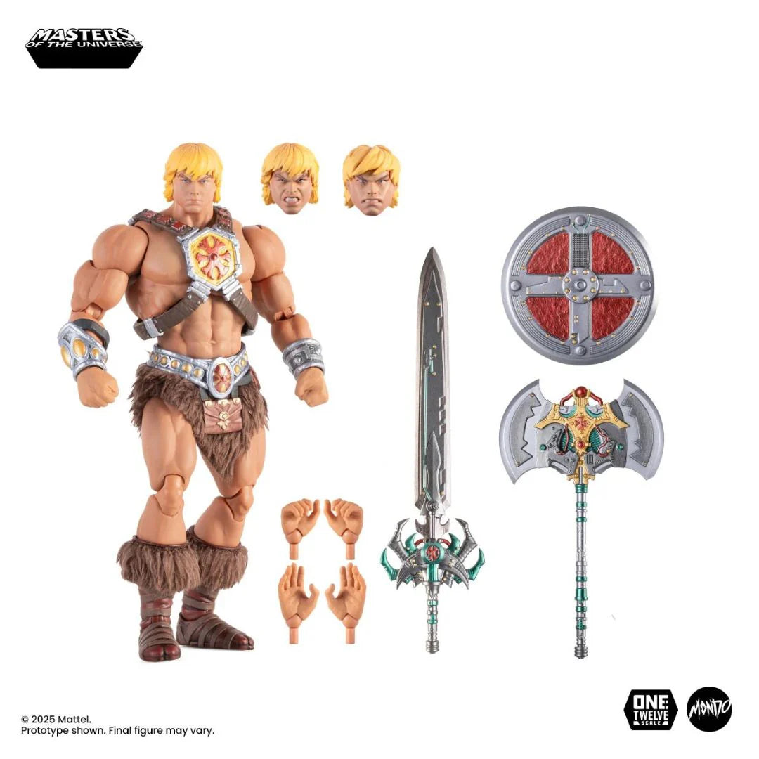 Masters Of The Universe 200X He-Man 1:12 Scale Action Figure By Mondo - Senzo.in