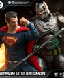 Dc Batman Vs Superman Deluxe Set - Armoued Batman And Superman 2 Pack Action Figure By Fondjoy - Senzo.in