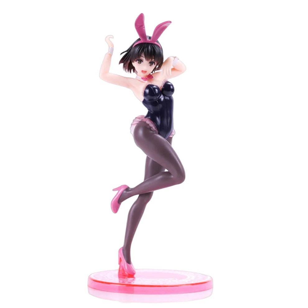 Katou Megumi Bunny Figure ✨ | Saenai Heroine Anime Action Figure (19cm) - Senzo.in