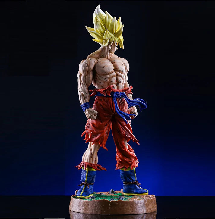 Dragon Ball Z Super Saiyan Goku Action Figure (43 cm) | Premium PVC Anime Collectible - Senzo.in