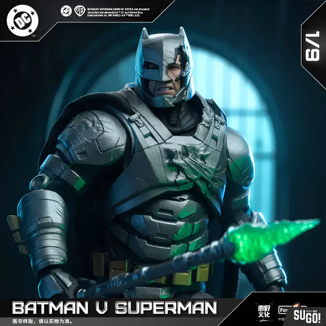 Dc Batman Vs Superman Deluxe Set - Armoued Batman And Superman 2 Pack Action Figure By Fondjoy - Senzo.in