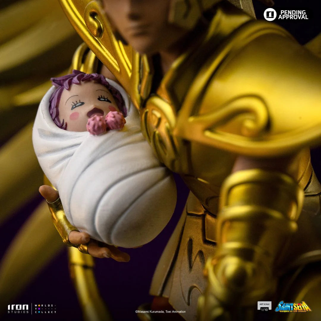 Sagittarius Aiolos Art Statue By Iron Studios - Senzo.in