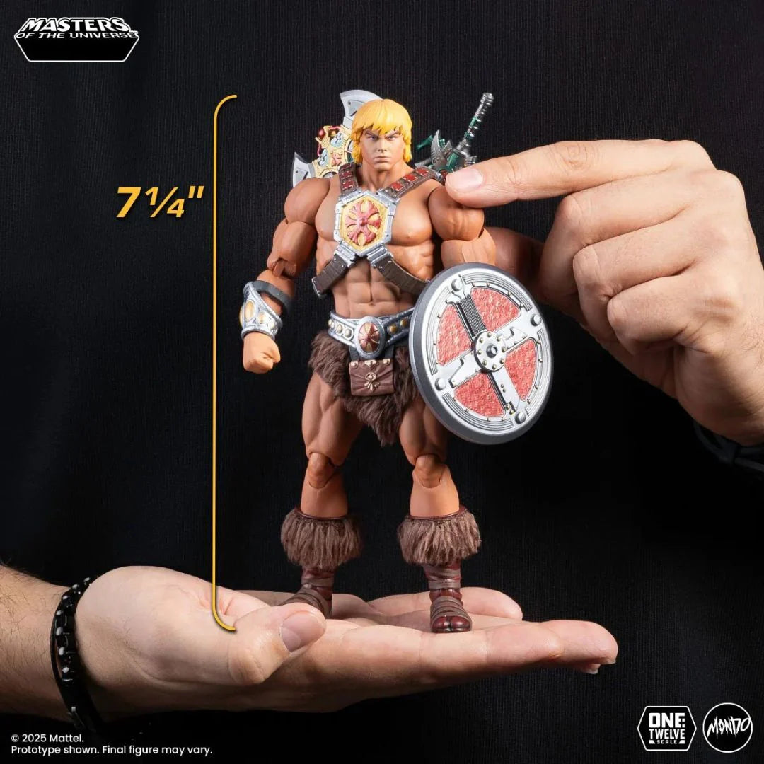 Masters Of The Universe 200X He-Man 1:12 Scale Action Figure By Mondo - Senzo.in