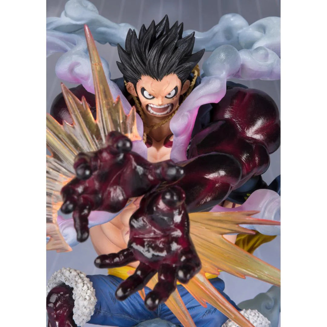 One Piece [Extra Battle] Monkey · D · Luffy Gear 4 - Leo Bazooka Figuartszero By Tamashii Nations - Senzo.in