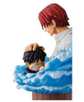 One Piece Shanks And Monkey D. Luffy Red Hair Pirates Ichibansho Statue By Bandai - Senzo.in