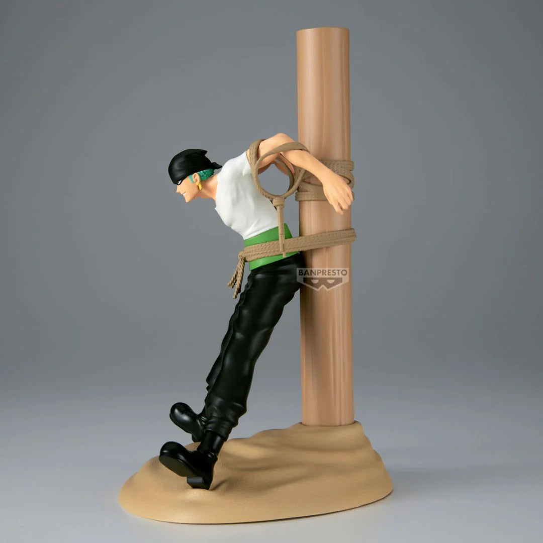 One Piece Fl Pirate Hunter Zoro Figure by Banpresto - Senzo.in
