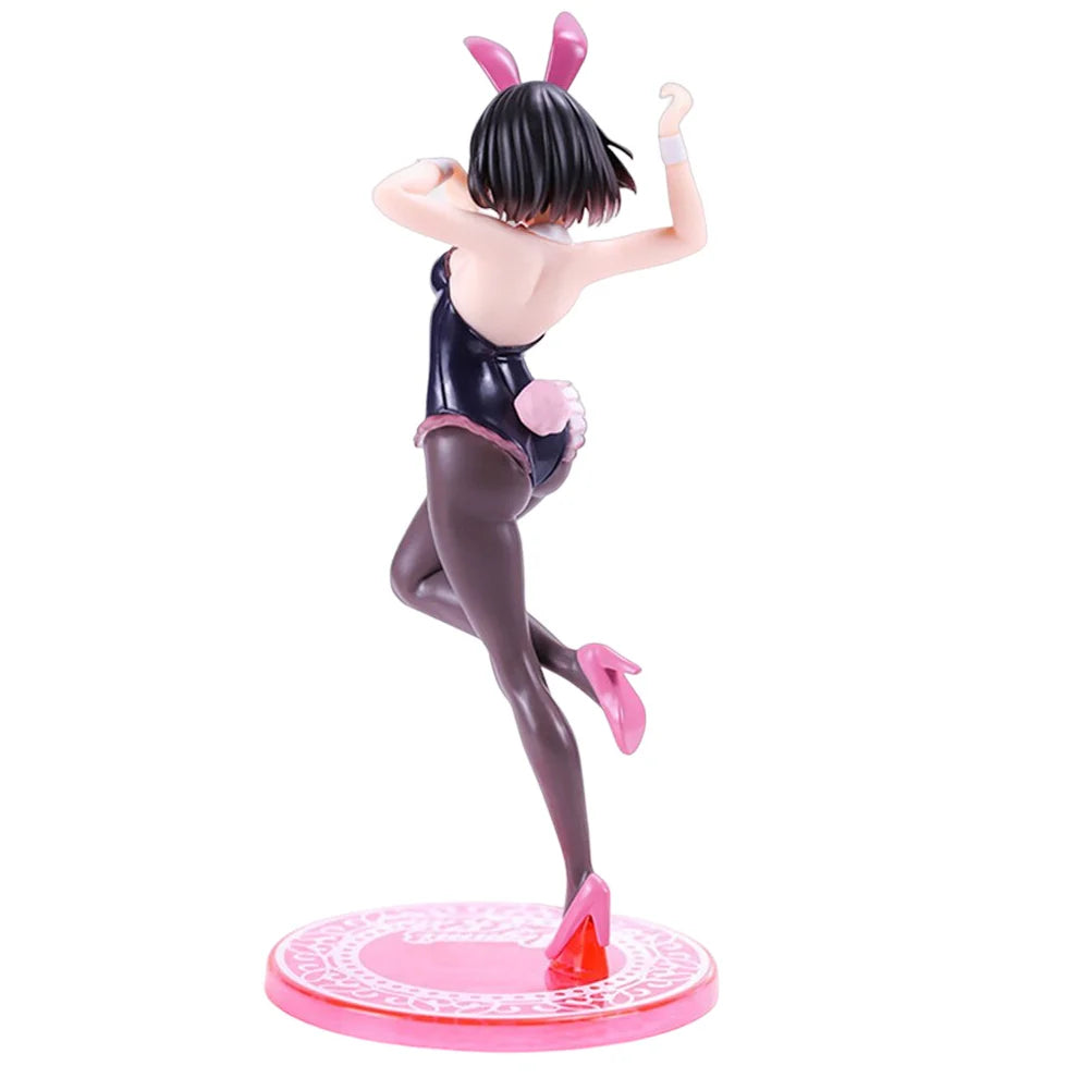 Katou Megumi Bunny Figure ✨ | Saenai Heroine Anime Action Figure (19cm) - Senzo.in