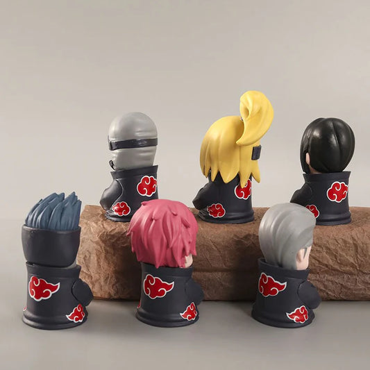 Akatsuki Palm Series Figure Set (6 Characters | 10 CM Each) - Senzo.in