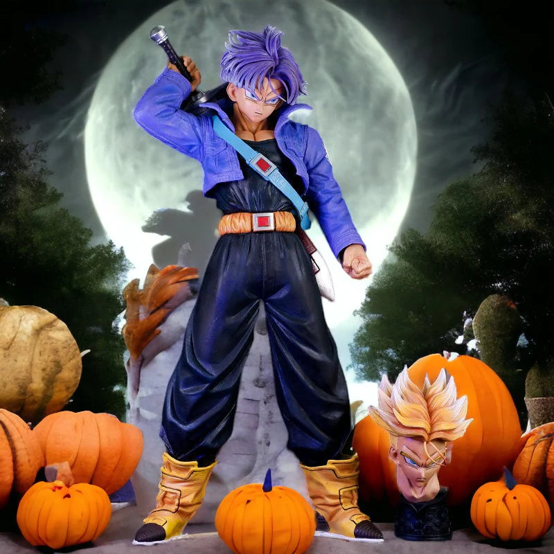 DBZ Future Trunks with Jacket Action Figure (43 cm) | Premium PVC Collectible - Senzo.in