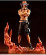 One Piece Group of 3 Action Figures – Luffy, Sabuo & Ace (14–17 CM | PVC) - Senzo.in