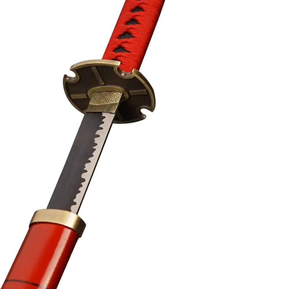 Roronoa Zoro Sandai Kitetsu Katana | Wooden Blade | 104 cm | One Piece Cosplay Sword - Senzo.in